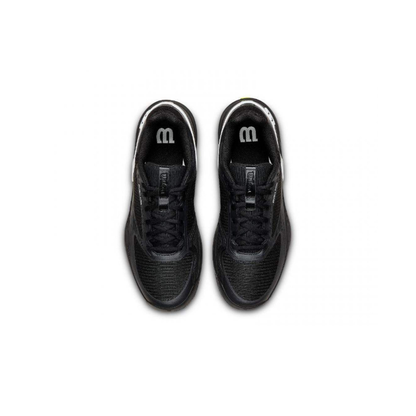 Wilson Rush Pro 5 Clay Court Men Tennis Shoes - Black/White/Stormy Wheather