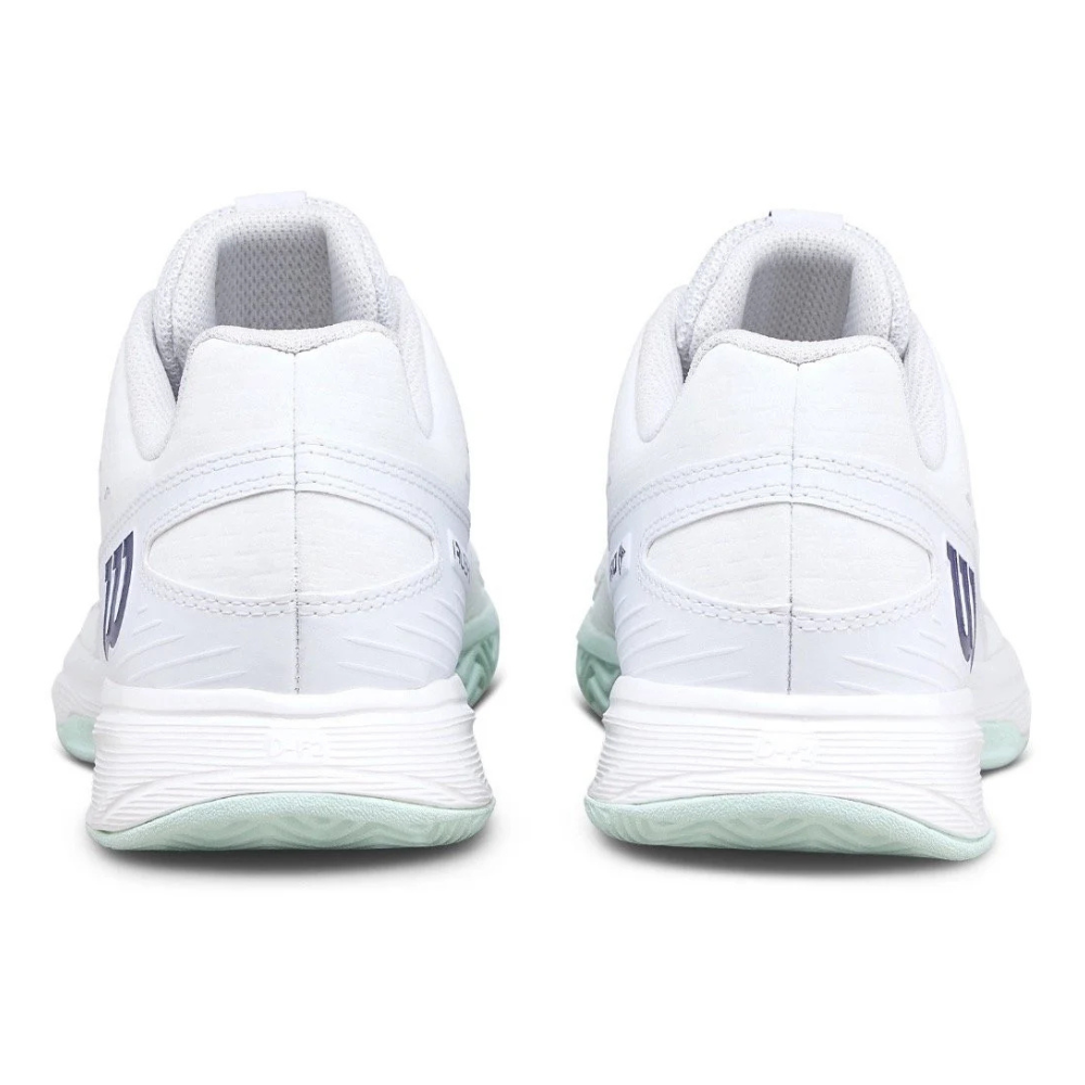 Wilson Rush Pro L Junior Shoes - White/Mint Green