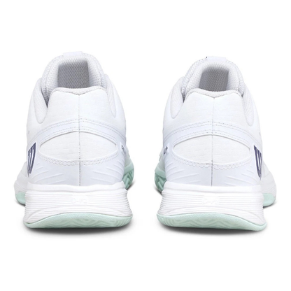 Wilson Rush Pro L Junior Shoes - White/Mint Green
