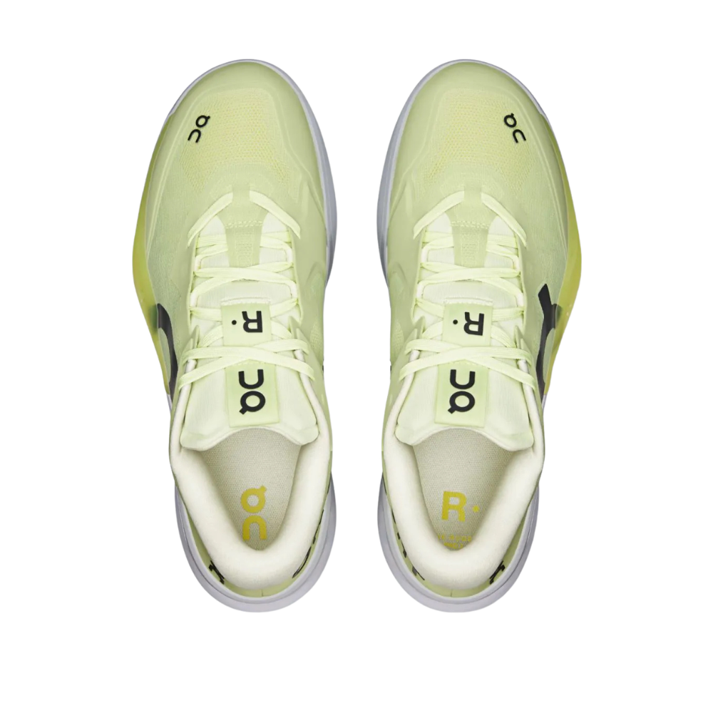 ON The Roger 3 All Court Men Tennis Shoes - Linen/Lime