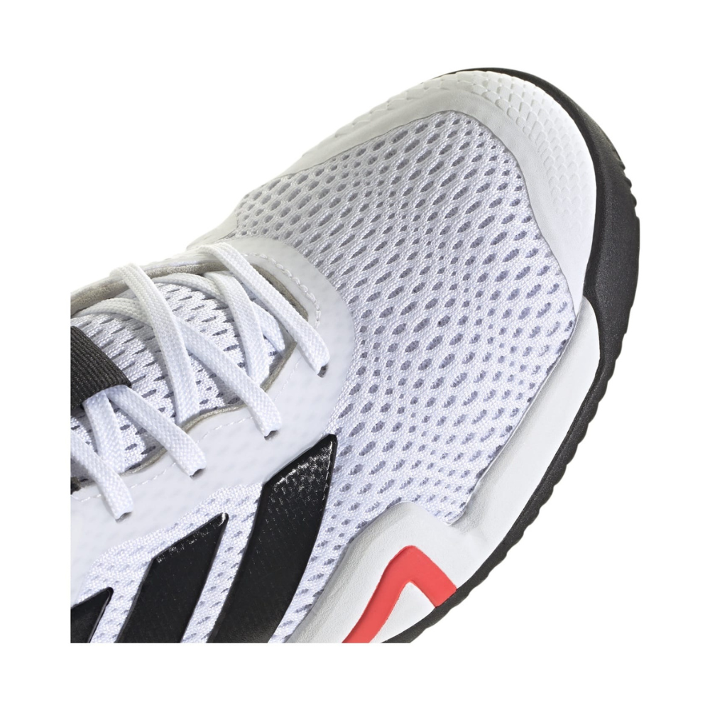 Adidas Barricade Junior Tennis Shoes - White