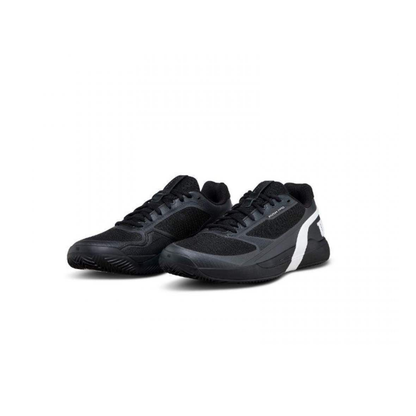 Wilson Rush Pro 5 Clay Court Men Tennis Shoes - Black/White/Stormy Wheather