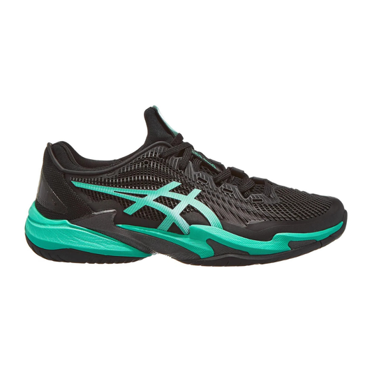 Asics Court FF 3 All Court Men Tennis Shoes - Black/Aurora Green