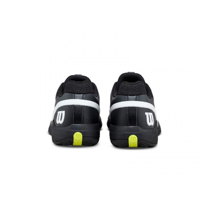 Wilson Rush Pro 5 Clay Court Men Tennis Shoes - Black/White/Stormy Wheather