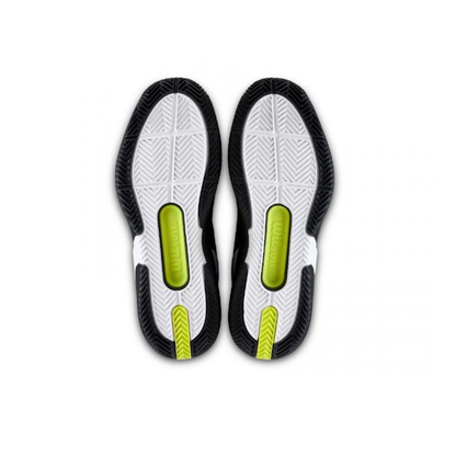 Wilson Rush Pro 5 Clay Court Men Tennis Shoes - Black/White/Stormy Wheather