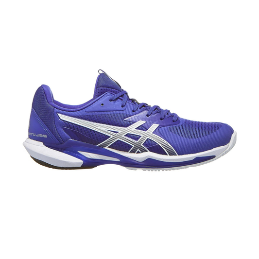 Sapatilhas de Ténis Masculina Asics Solution Speed FF 3 All Court - Branco/Cinza/Roxo
