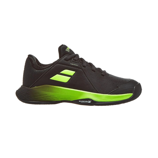 Babolat Propulse 3 Clay Court Junior Tennis Shoes - Black/Aero