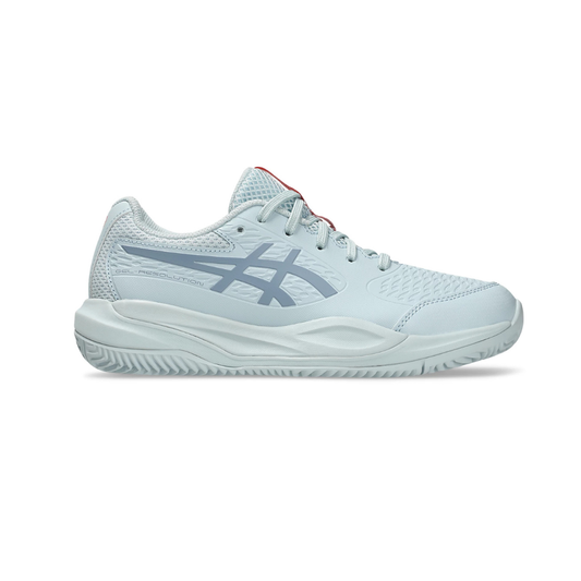 Asics Gel-Resolution X GS Clay Court Junior Shoes - Sky/Grey Blue