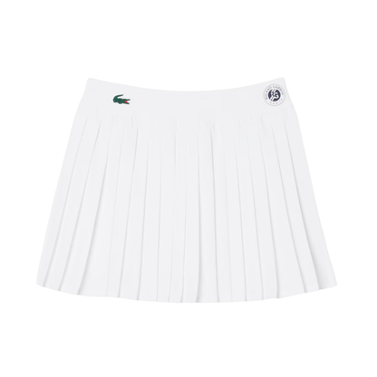 Lacoste Ballgirl Roland Garros Skirt Women - White