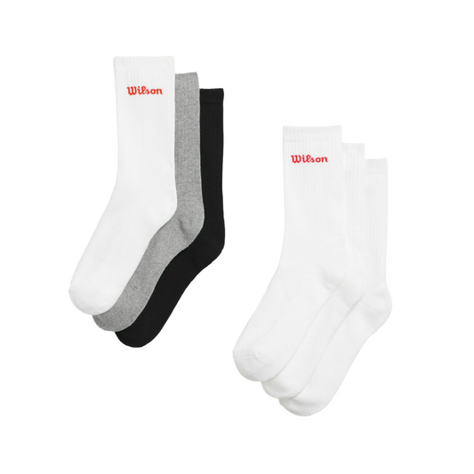 Wilson Crew Logo Socks