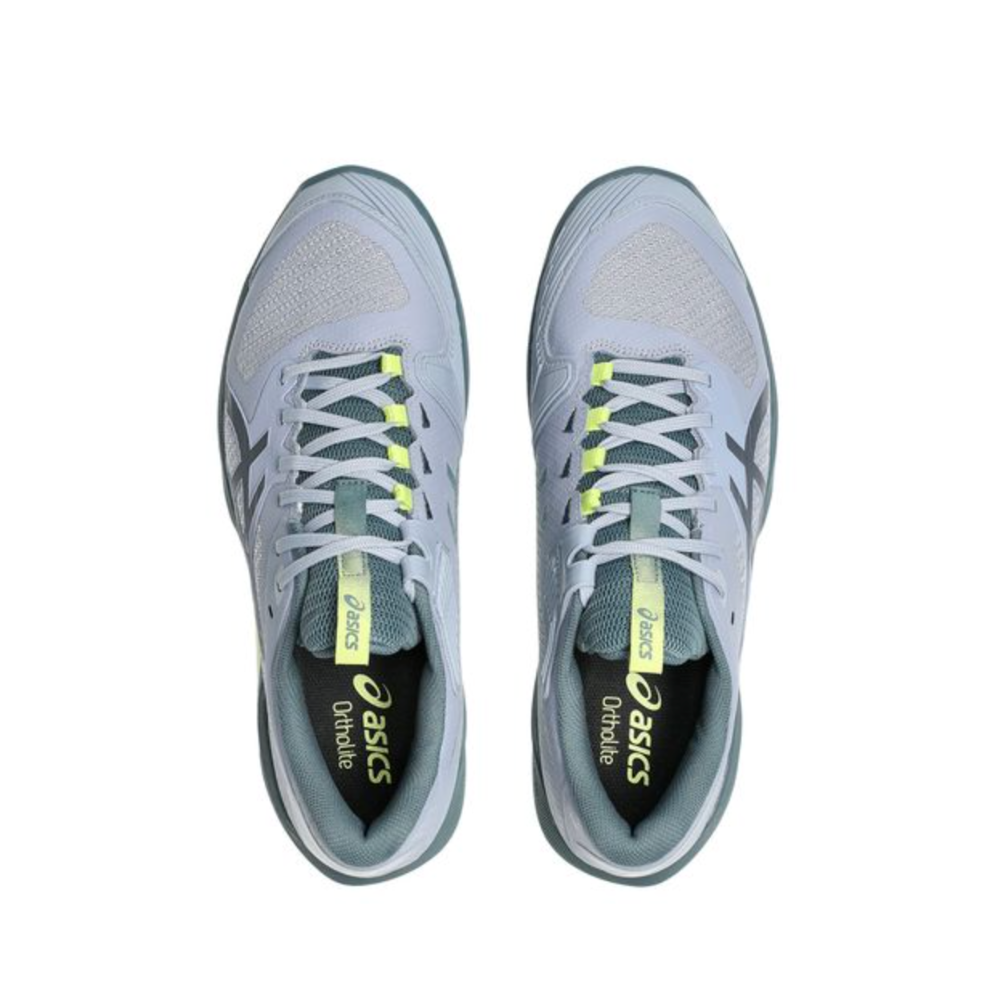 Asics Solution Speed FF 4 Clay Court Men Tennis Shoes - Grey Blue/Ironclad