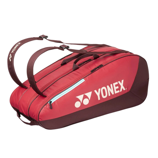 Yonex Team 9R Tennis Racket Bag - Ruby Red