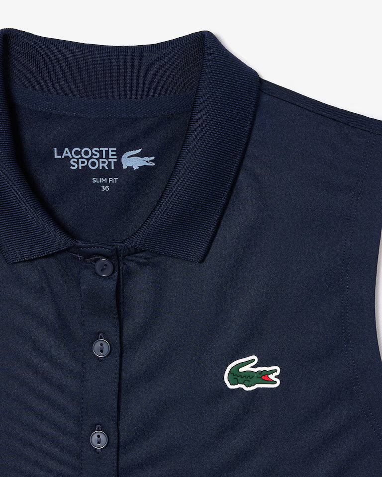 Polo Lacoste Piqué Proteção UV Mulher