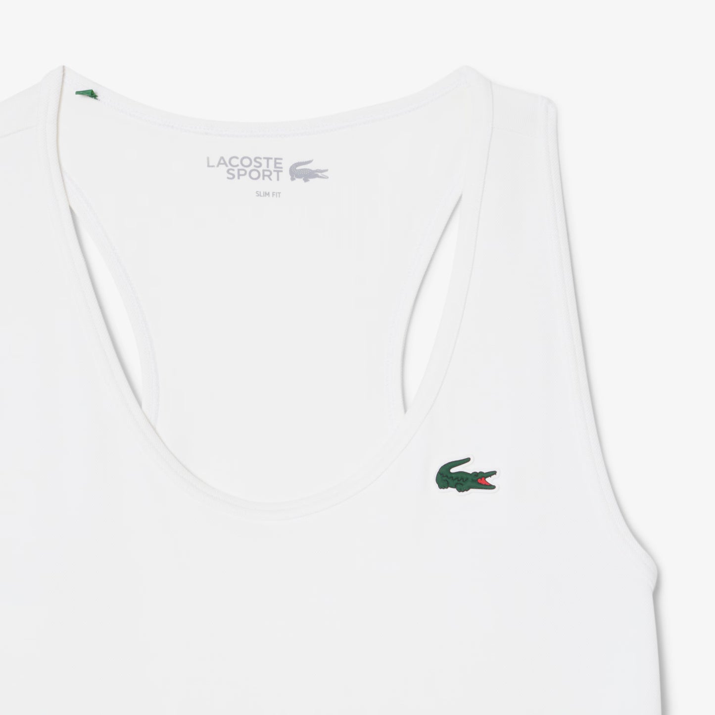 Lacoste Sport Tank Top Slim Fit Women - White