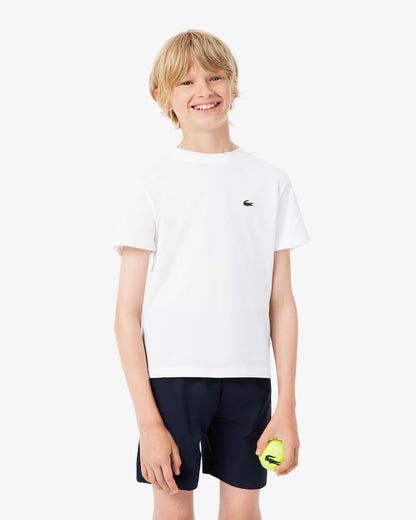 Lacoste T-Shirt Ultra-Dry Junior - White