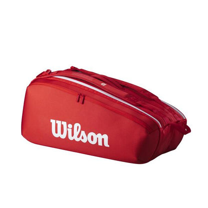 Saco de Ténis Wilson Super Tour Red 9PK