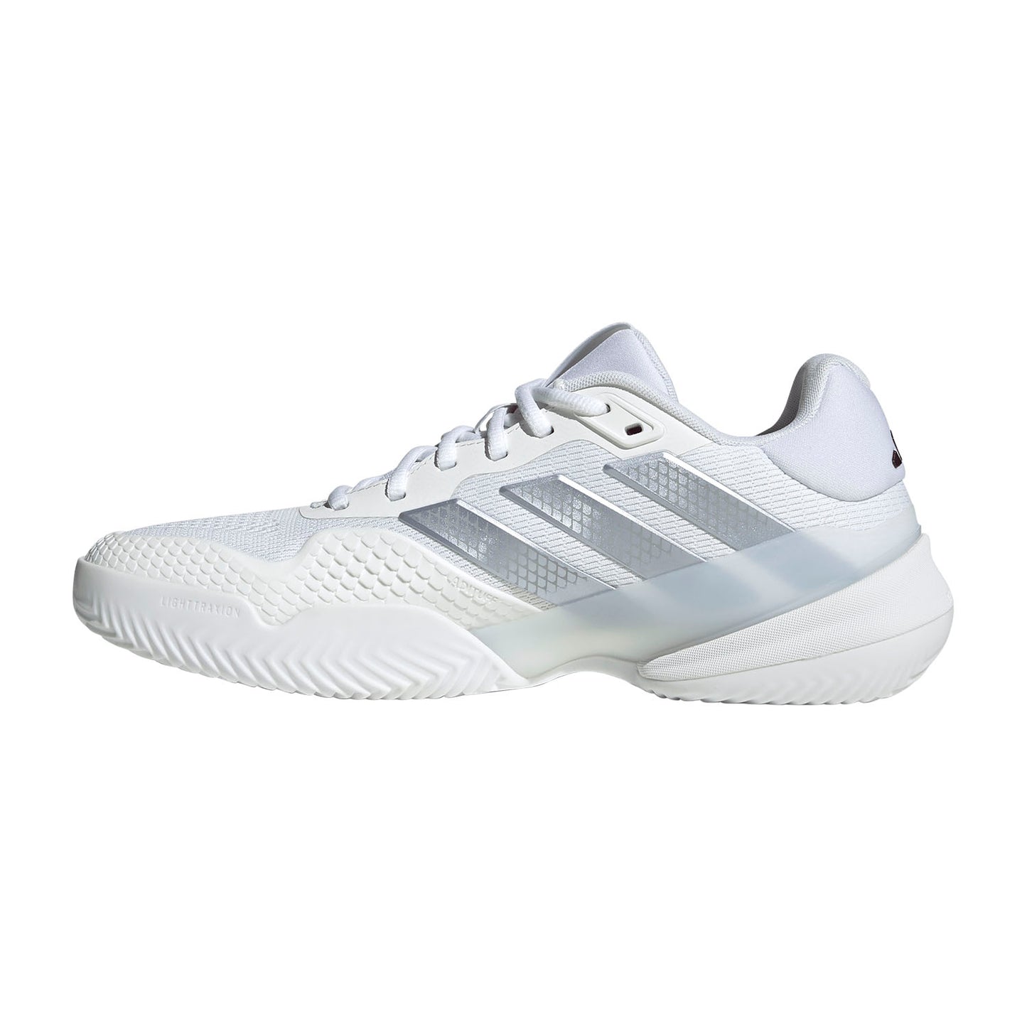 Sapatilhas de Ténis Masculina Adidas Barricade 14 M Clay Court - Branco / Prata