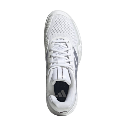 Sapatilhas de Ténis Masculina Adidas Barricade 14 M Clay Court - Branco / Prata