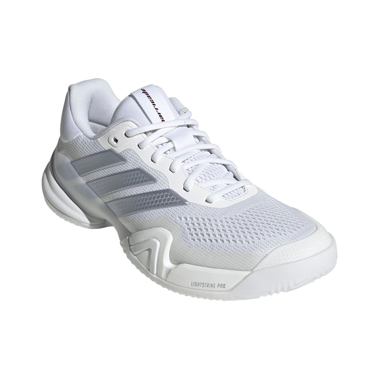 Sapatilhas de Ténis Masculina Adidas Barricade 14 M Clay Court - Branco / Prata
