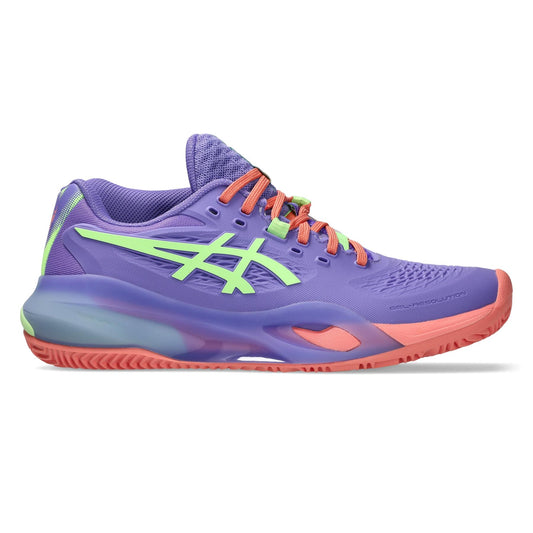 Asics Gel-Resolution X Women Padel Shoes - Amethyst/Illuminate Green