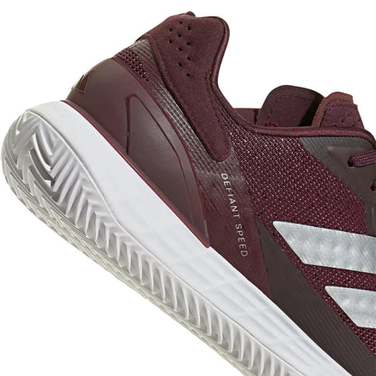 Adidas Defiant Speed 2 Clay Court Men Tennis Shoes - Maroon