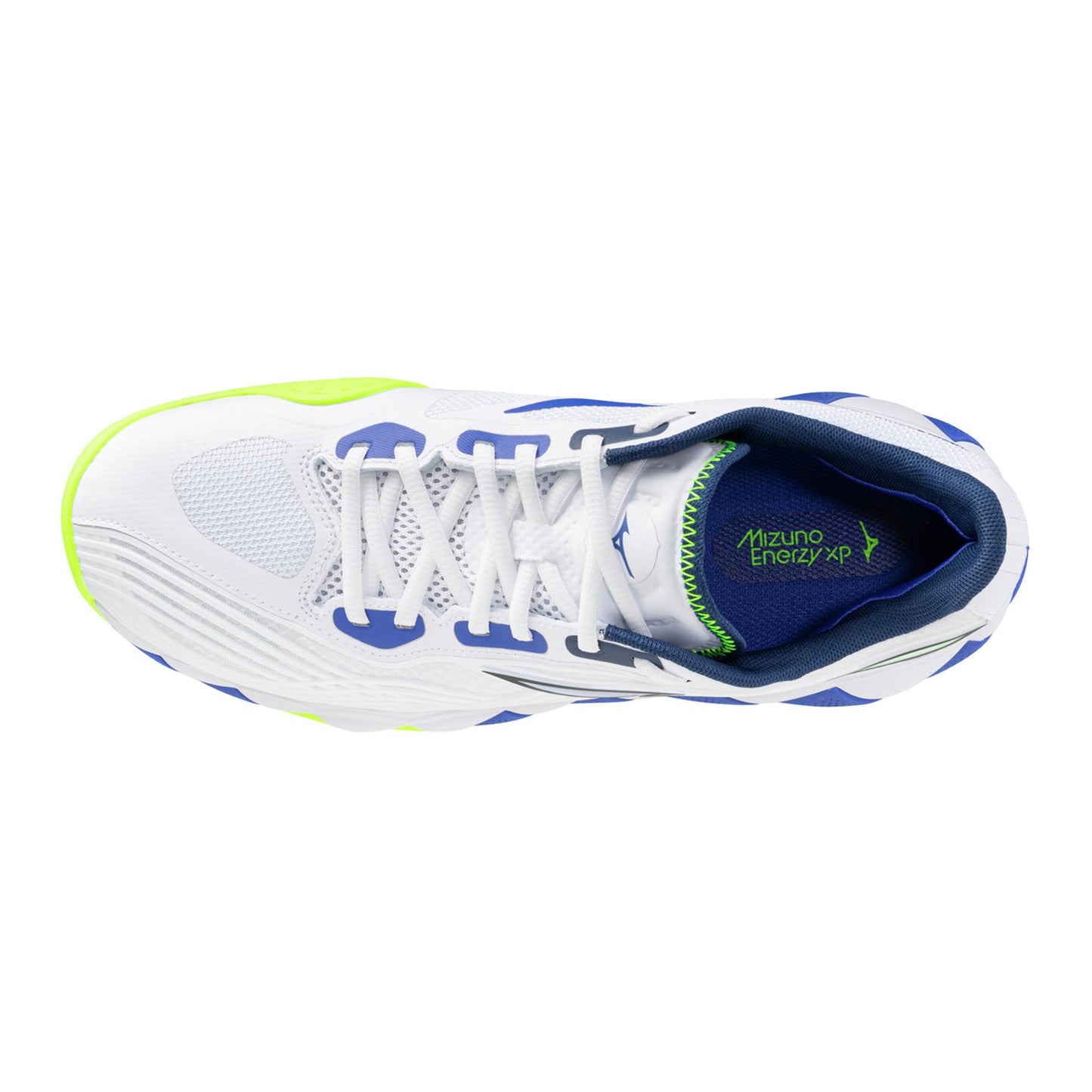 Sapatilhas de Ténis Masculina Mizuno Wave Enforce Tour 2 Clay Court - White/Azul/Amarelo