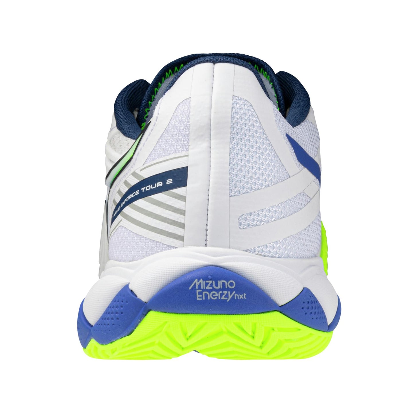 Sapatilhas de Ténis Masculina Mizuno Wave Enforce Tour 2 Clay Court - White/Azul/Amarelo