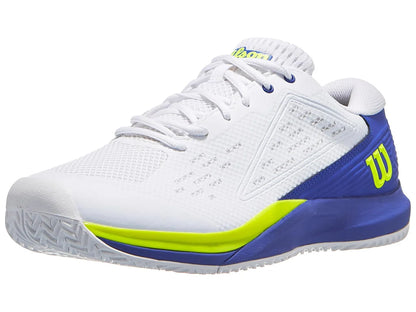Ténis Wilson Rush Pro Ace All Court - Branco/Azul Amparo