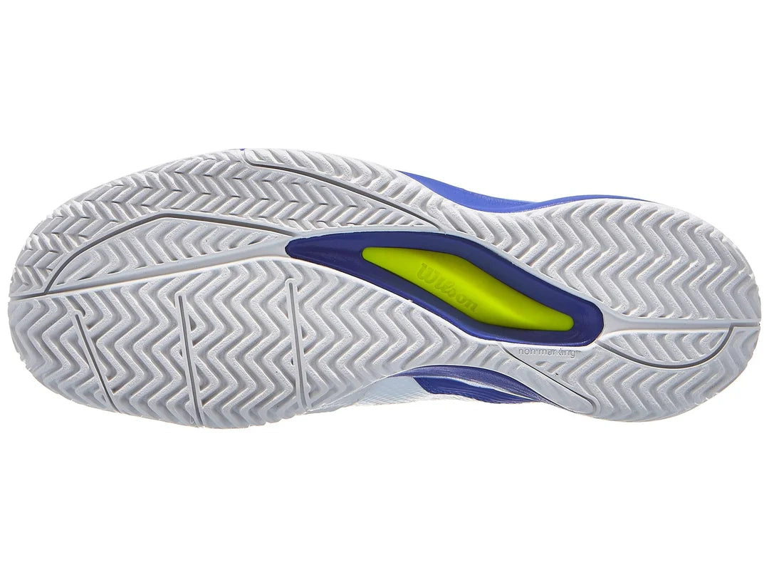 Ténis Wilson Rush Pro Ace All Court - Branco/Azul Amparo