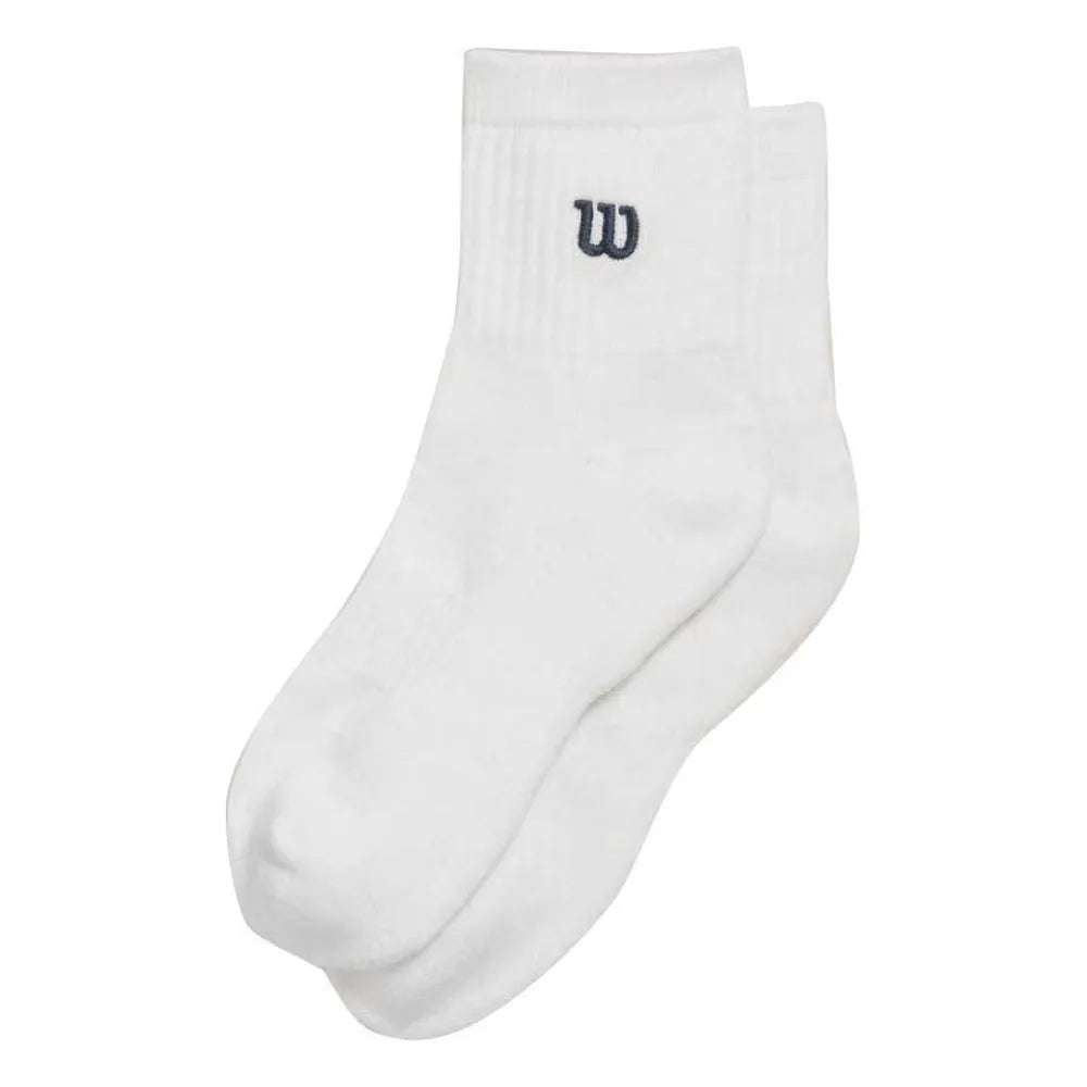 Wilson Quarter-Lenght Socks - White / Navy