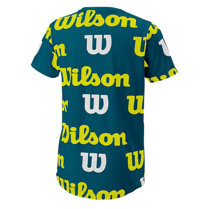 T-Shirt Wilson All Over Logo Tech 