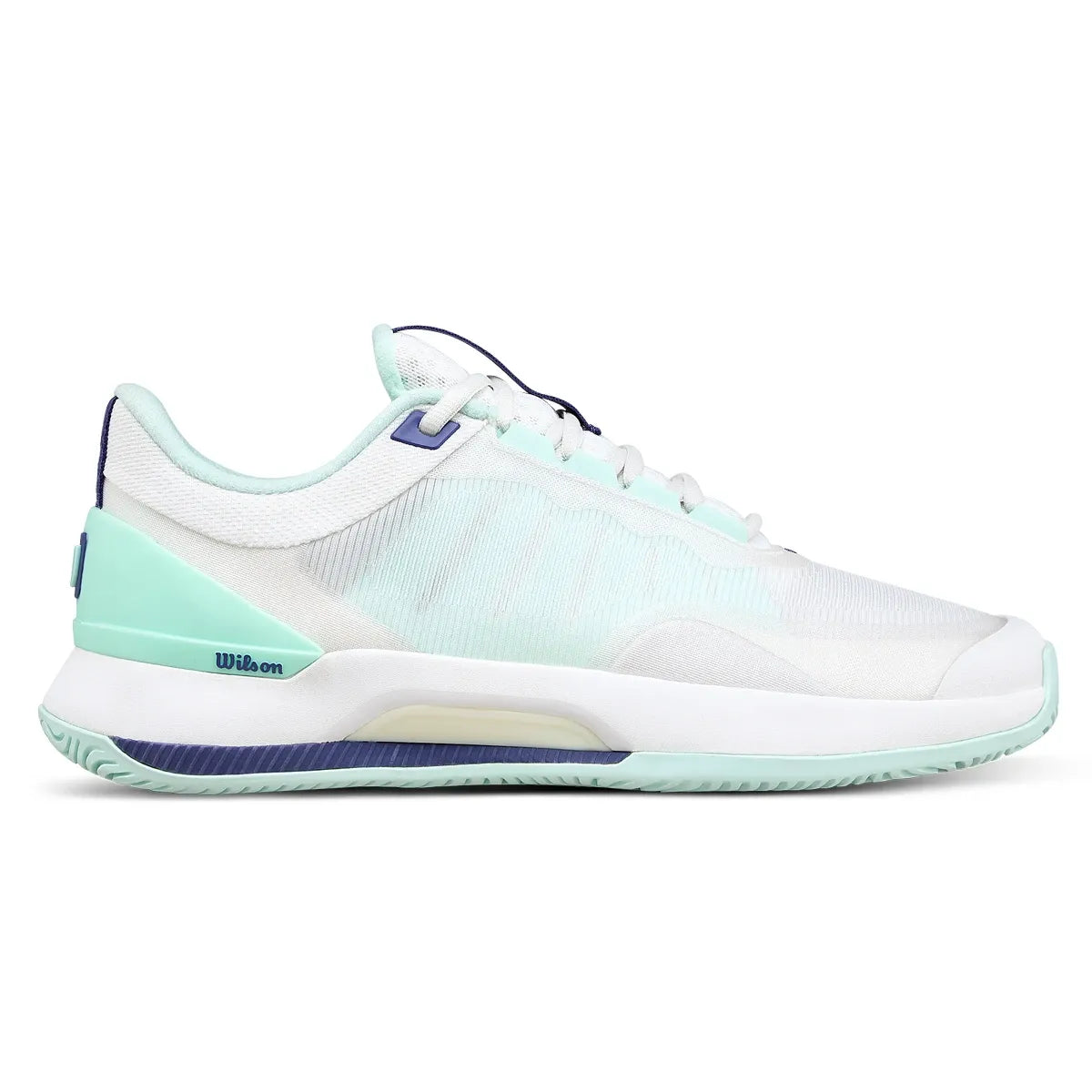 Wilson Intrigue Tour All Court Women Tennis Shoes - White/Blue