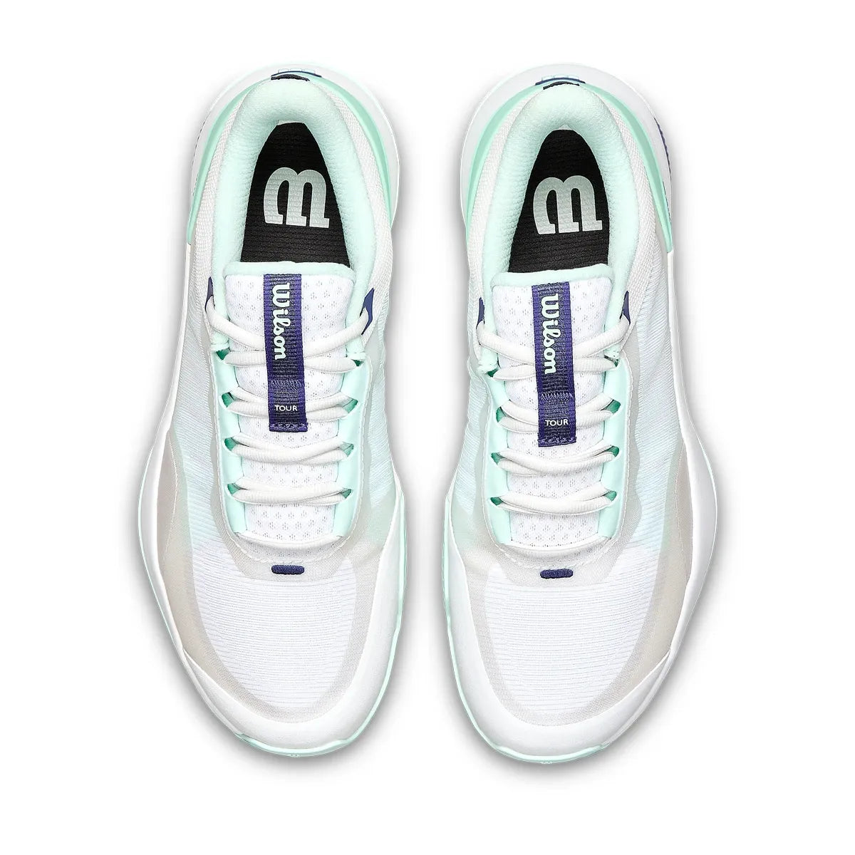 Wilson Intrigue Tour All Court Women Tennis Shoes - White/Blue