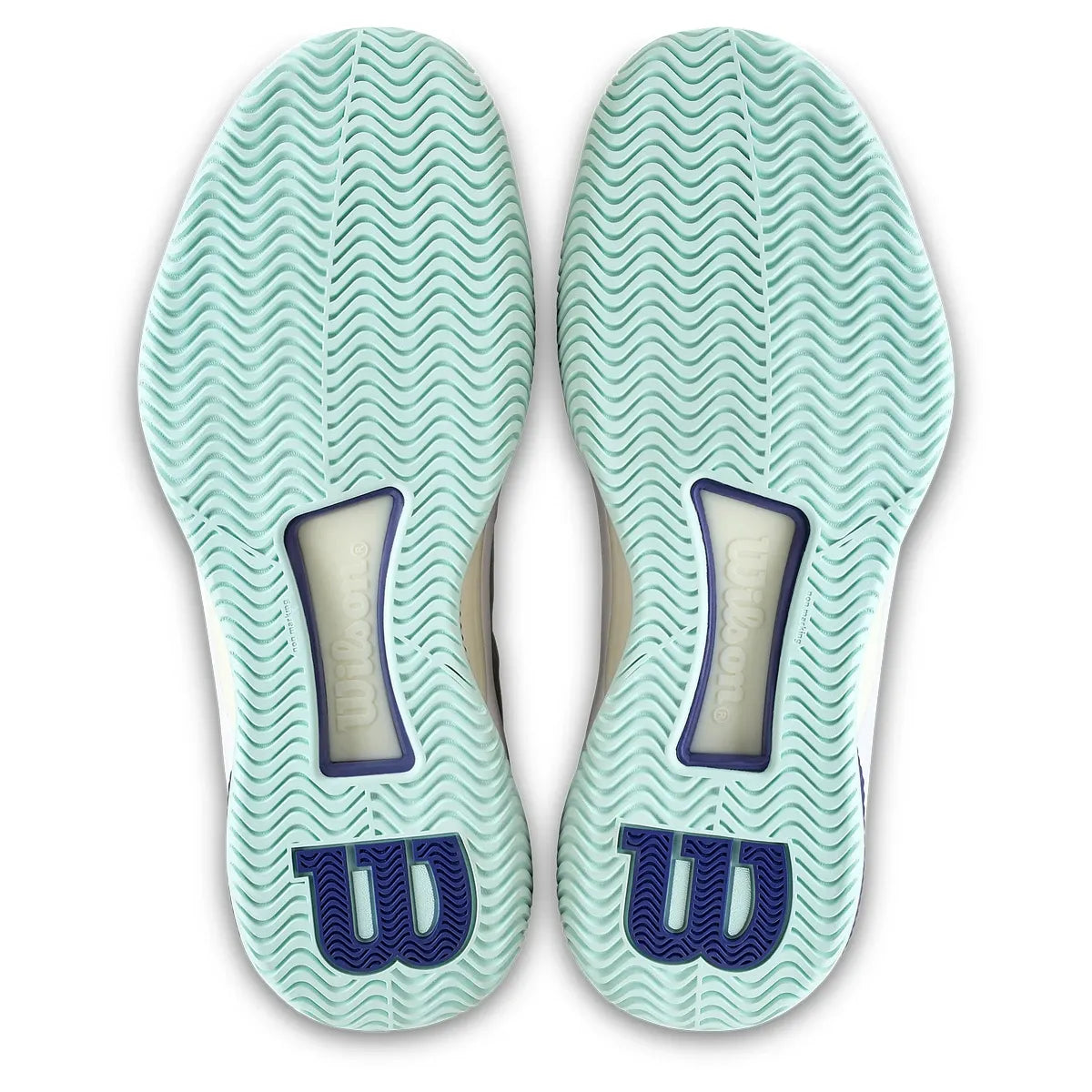 Wilson Intrigue Tour All Court Women Tennis Shoes - White/Blue