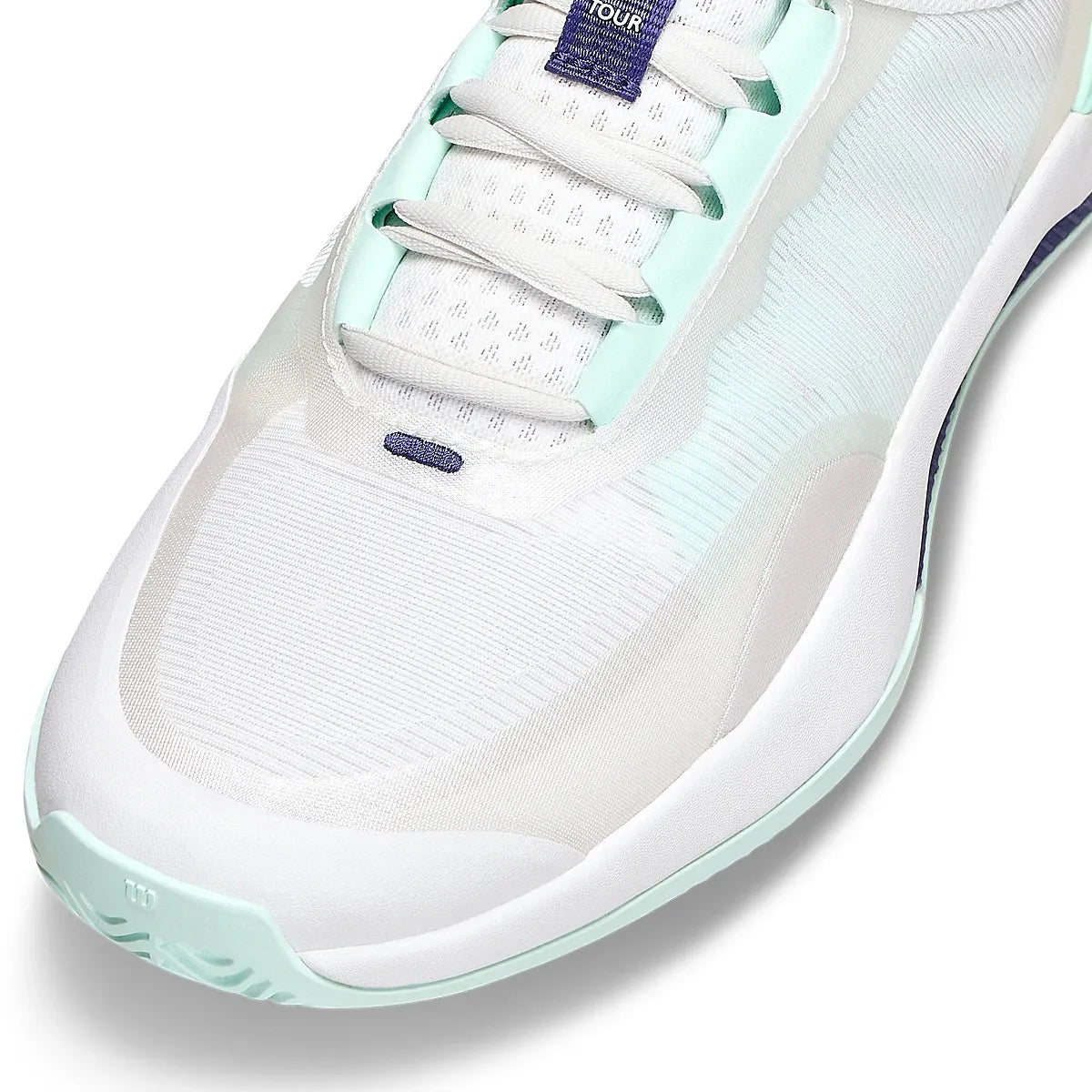Wilson Intrigue Tour All Court Women Tennis Shoes - White/Blue